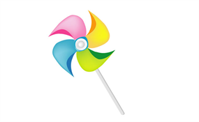 css3实现旋转风车动画特效